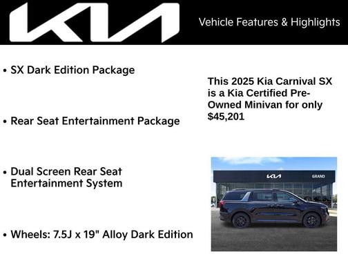 2025 Kia Carnival SX