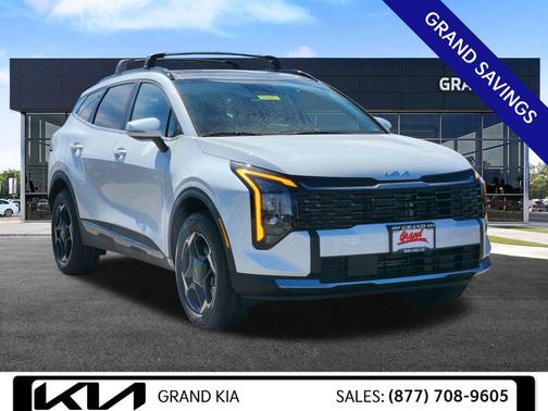 Snow White Pearl 2026 Kia Sportage Hybrid EX