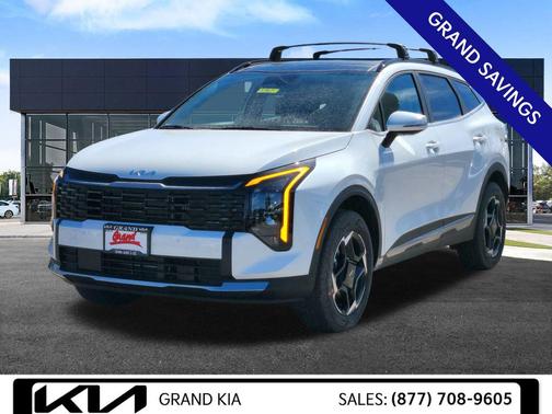 Snow White Pearl 2026 Kia Sportage Hybrid EX