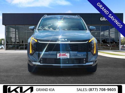 Gray 2026 Kia Sportage Hybrid SX-Prestige