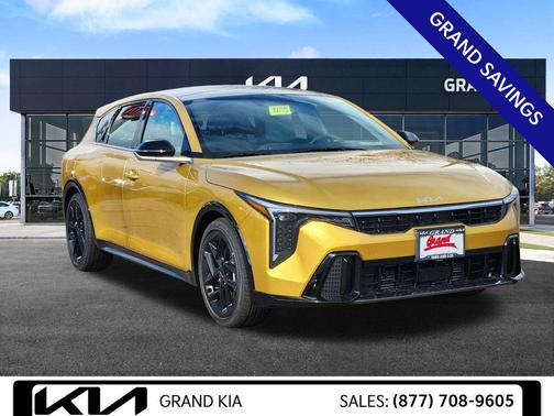 Sparkling Yellow 2026 Kia K4 GT-Line Turbo