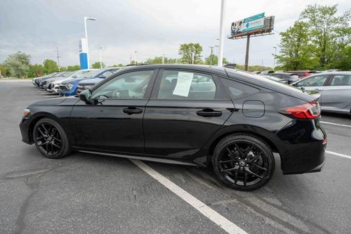 Crystal Black Pearl 2025 Honda Civic Sport