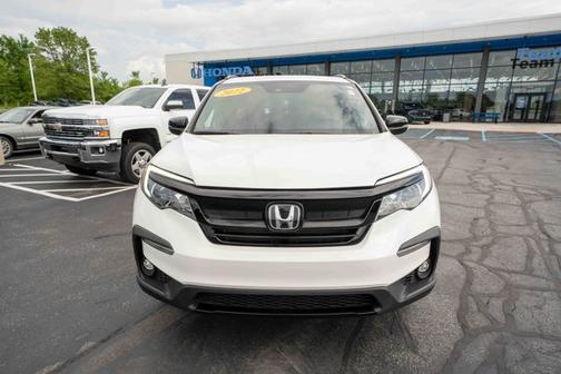 Platinum White Pearl 2022 Honda Pilot Sport