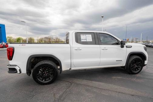 Summit White 2023 GMC Sierra 1500 Elevation