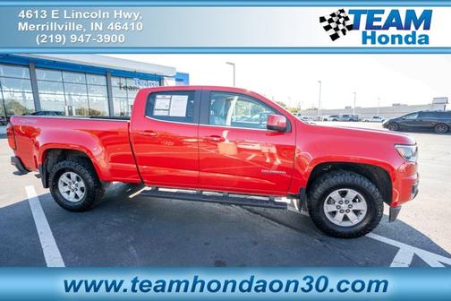 Red Hot 2019 Chevrolet Colorado WT