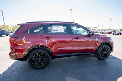 Passion Red 2023 Kia Sorento SX