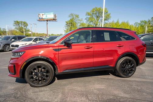 Passion Red 2023 Kia Sorento SX