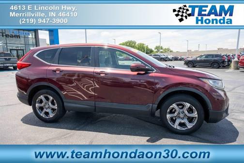 Molten Lava Pearl 2019 Honda CR-V EX