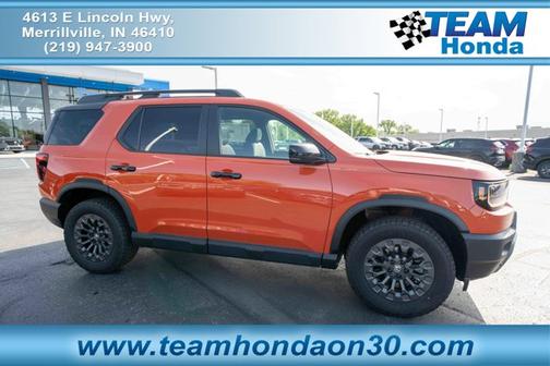 Sunset Orange 2026 Honda Passport TrailSport