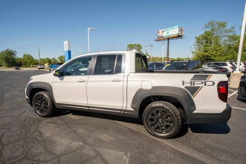 Platinum White Pearl 2023 Honda Ridgeline RTL
