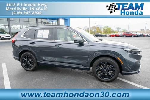 Meteorite Gray Metallic 2023 Honda CR-V Hybrid Sport Touring