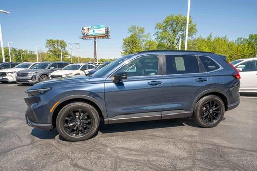 Still Night Pearl 2024 Honda CR-V Hybrid Sport-L