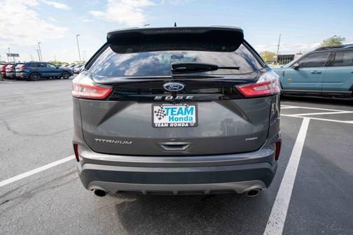 Carbonized Gray Metallic 2024 Ford Edge Titanium