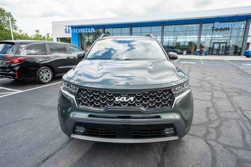 Aruba Green 2023 Kia Sorento X-Line EX