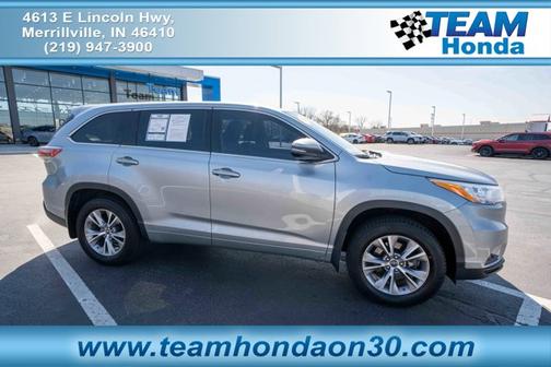 Silver Sky Metallic 2016 Toyota Highlander LE Plus V6