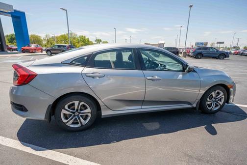 Lunar Silver Metallic 2018 Honda Civic LX