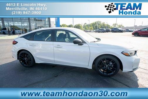 White 2026 Honda Civic Sport