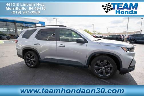 Lunar Silver Metallic 2025 Honda Pilot Sport