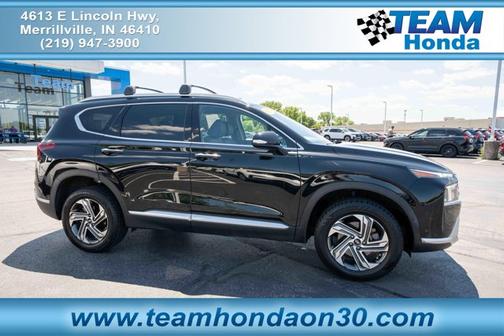 Twilight Black 2021 Hyundai SANTA FE SEL