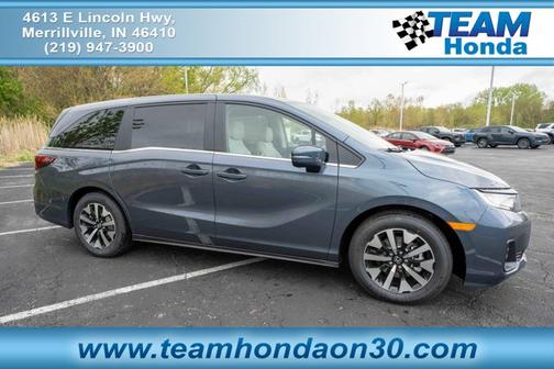 Smoke Blue Pearl 2026 Honda Odyssey EX-L