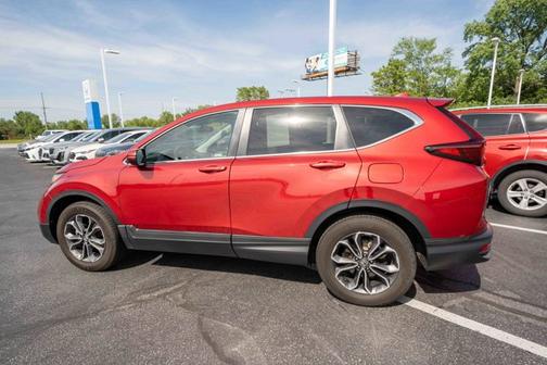 Radiant Red Metallic 2022 Honda CR-V EX