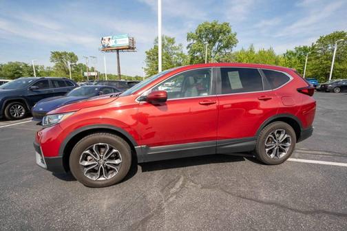 Radiant Red Metallic 2022 Honda CR-V EX