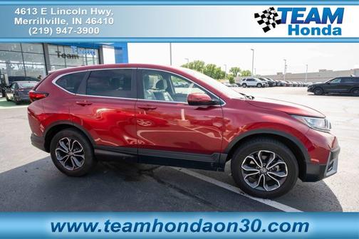 Radiant Red Metallic 2022 Honda CR-V EX