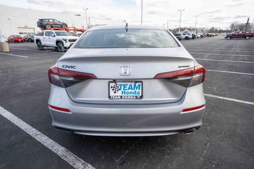 Solar Silver Metallic 2026 Honda Civic Sport