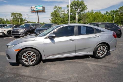 Lunar Silver Metallic 2018 Honda Civic LX