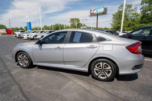 Lunar Silver Metallic 2018 Honda Civic LX