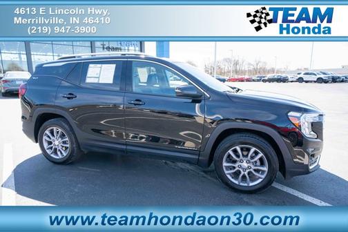 Ebony Twilight Metallic 2022 GMC Terrain SLT