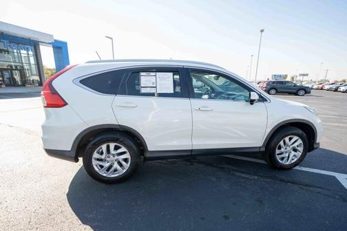White Diamond Pearl 2016 Honda CR-V EX-L