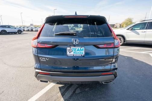Canyon River Blue Metallic 2024 Honda CR-V Hybrid Sport