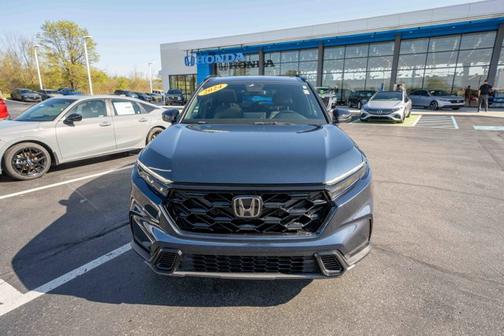 Canyon River Blue Metallic 2024 Honda CR-V Hybrid Sport