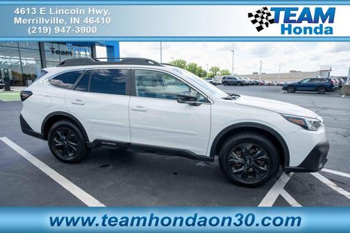 Crystal White Pearl 2022 Subaru Outback Onyx Edition XT