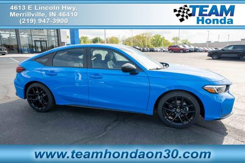 Boost Blue Pearl 2026 Honda Civic Sport