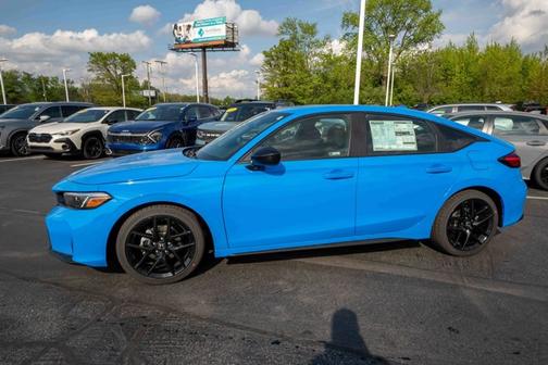 Boost Blue Pearl 2026 Honda Civic Sport