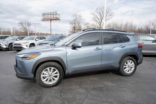 Blue Crush Metallic 2024 Toyota Corolla Cross LE