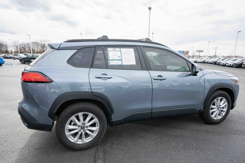 Blue Crush Metallic 2024 Toyota Corolla Cross LE