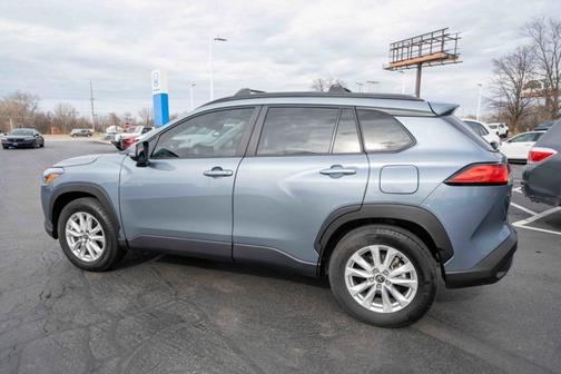 Blue Crush Metallic 2024 Toyota Corolla Cross LE