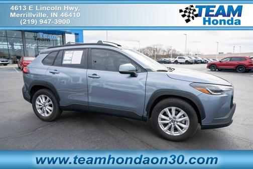 Blue Crush Metallic 2024 Toyota Corolla Cross LE