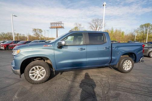 Lakeshore Blue Metallic 2024 Chevrolet Silverado 1500 1LT