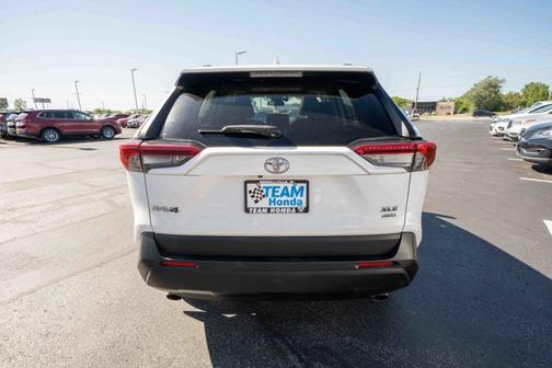 Super White 2019 Toyota RAV4 XLE Premium