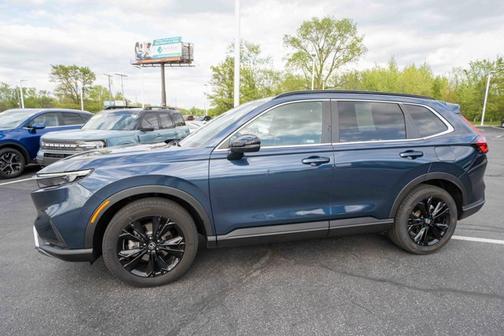 Canyon River Blue Metallic 2023 Honda CR-V Hybrid Sport Touring