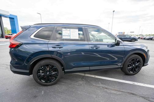 Canyon River Blue Metallic 2023 Honda CR-V Hybrid Sport Touring