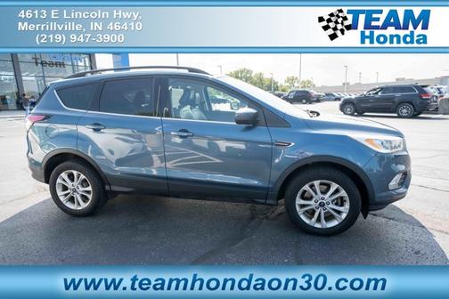 Blue Metallic 2018 Ford Escape SEL