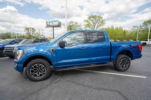 Atlas Blue Metallic 2023 Ford F-150 XLT