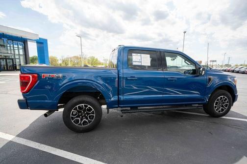 Atlas Blue Metallic 2023 Ford F-150 XLT