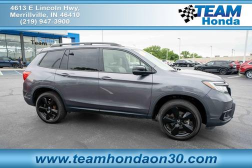 Modern Steel Metallic 2021 Honda Passport Elite