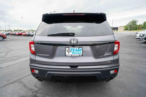 Modern Steel Metallic 2021 Honda Passport Elite
